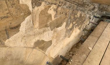 Clarendon building restoration - hidden stonework defects