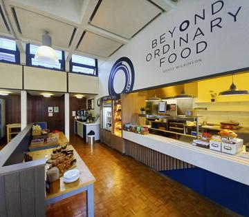 Image of Denys Wilkinson cafe front